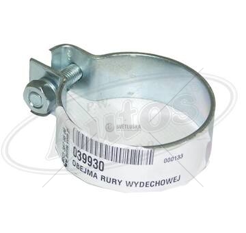 Objímka trubky výfuku  75,50mm mercedes atego,  man 12-493/14-495//16/17-498 0039930_A