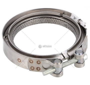 Objímka výfukové trubky Mercedes-Benz Euro 6 průměr 129mm DINEX DIN5AL013