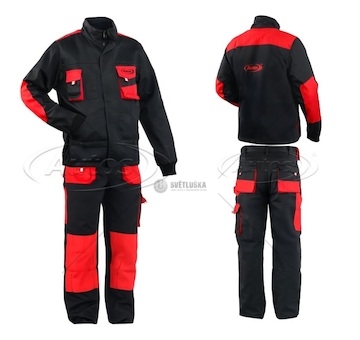 Oblečení pracovní s logem autos - komplet s bundou a kalhoty, vel. l 0789279_A