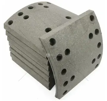 Obložení brzdové 14 děr / 8ks v sadě karosa | 420x178x18