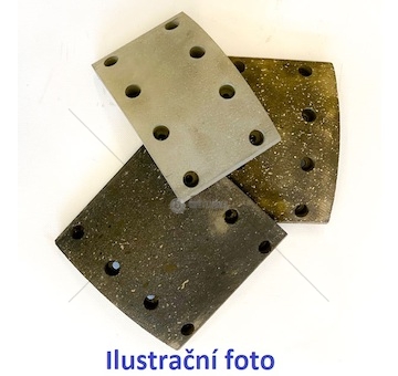 Obložení brzdové 160x16x201 PANAV