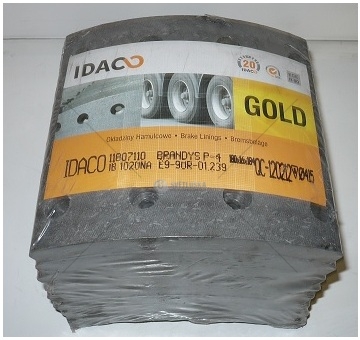 Obložení brzdové 180x16 PANAV