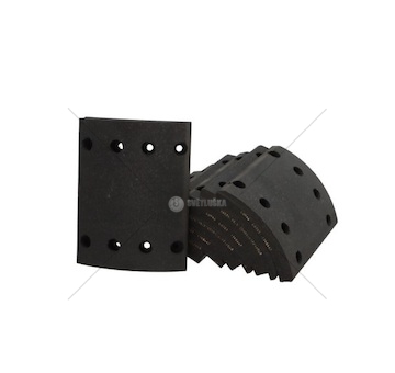 Obložení brzdové BPW 19574 II nadrozměr LUMAG 19574 20 101 10