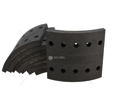 Obložení brzdové KASSBOHRER 19166/19167 LUMAG 30 101 10