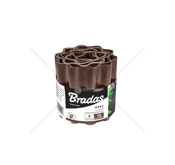 Obruba záhonů hnědá, 9m, 15cm COLOUR BOX