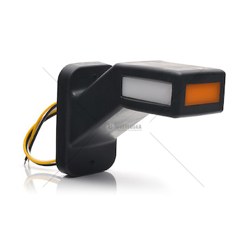 Obrysová svítilna s bočním blinkrem kategorie 5 LED 12-24V levá poziční + WAS 1449L