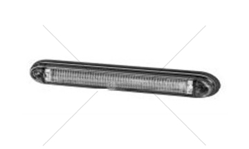 Obrysové LED světlo bílé 134x27 bez držáku LD2332/GRAPHITE