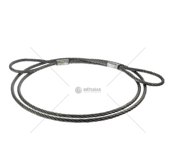 Ocelové lano oko - oko FI 16 mm, 3 m, 2000 kg