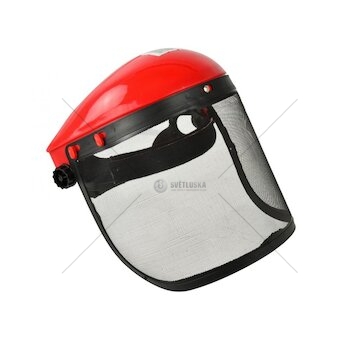 Ochranný štít síťka na křovinořez, pilu JOHN GARDENER