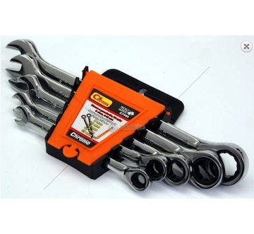 Očkoploché ráčnové klíče 8-19mm 5ks CORONA