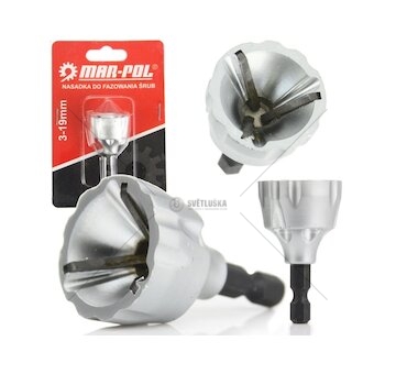Odhrotovač vnější 3 - 19 mm 1/4" MAR-POL