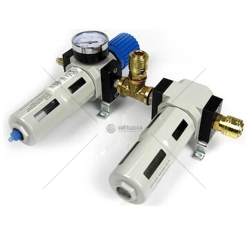 Odlučovač s regulátorem tlaku, přimazáváním 1/2