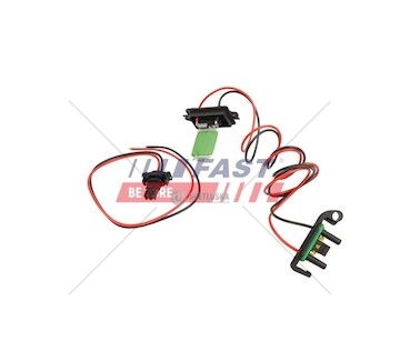 Odpor topení renault clio iii 05> ft01318