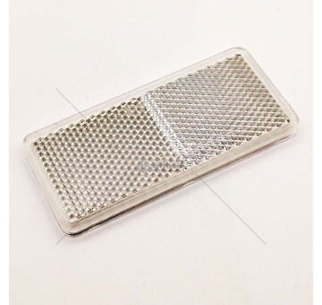 Odrazka 90x40 bílá samolepící