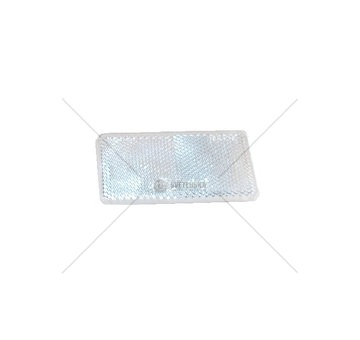 Odrazka bílá samolepící 85x31mm