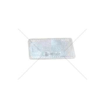 Odrazka bílá samolepící 96x42mm