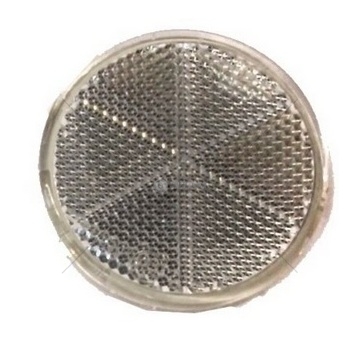 Odrazka bílá samolepící kulatá 60mm