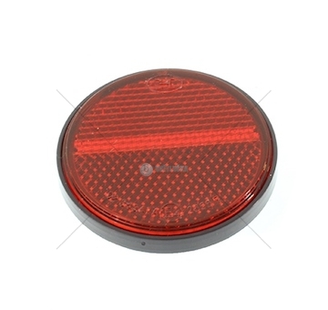 Odrazka červená samolepící FI 60 mm