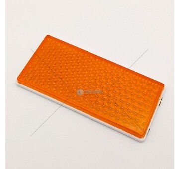 Odrazka obdélníková oranžová 48x105 WAS 50P