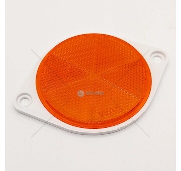 Odrazka oranžová D75 s ušima