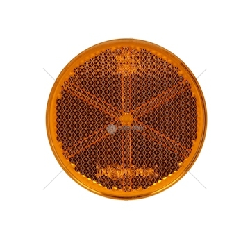 Odrazka oranžová samolepící kulatá 60mm