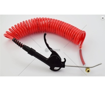 Ofukovací pistole + 5,5m červená (plastová pistole) výstup M8X0,8, SCANIA SERTPLAS F2932H