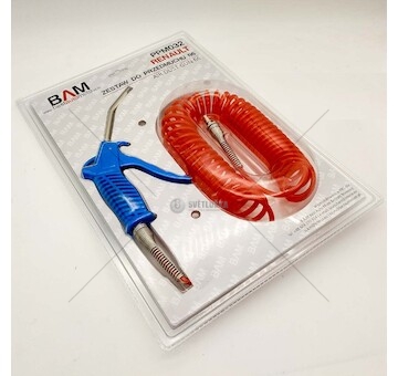 Ofukovací pistole Fi 6mm  + 5,0m červená výstup koncovka Renault