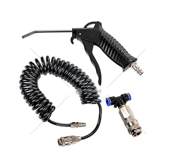 Ofukovací pistole sada 6mm s hadicí 5m FI6mm černá