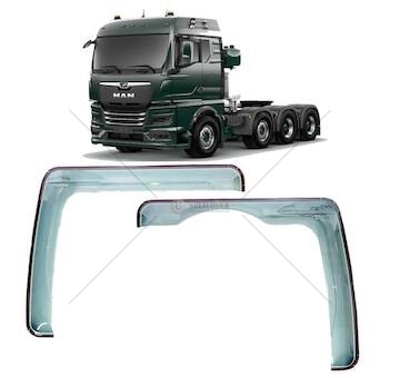 Ofuky okna kabiny ( deflektor ) MAN TGX, TGS od roku 2020 značka HEKO