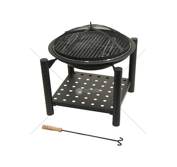 Ohniště s grilovací mřížkou SABATINI s poklopem CATTARA