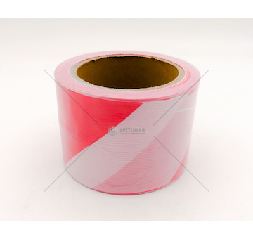 Ohraničovací páska bílo-červená 100m