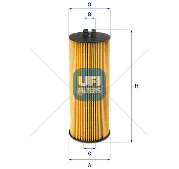 Oil Filter ATEGO/AXOR / FILTRO OLIO IMMERSIONE Ufi