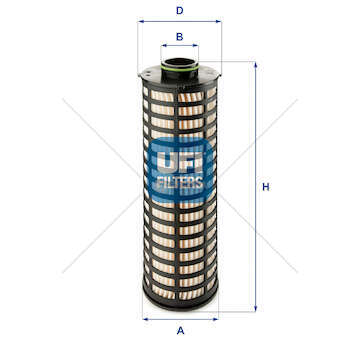 Oil Filter CARTUCCIA FILTRO OLIO STRALIS EURO 5 Ufi