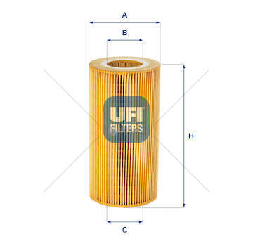 Oil Filter Filtro Olio Cartridge Ufi