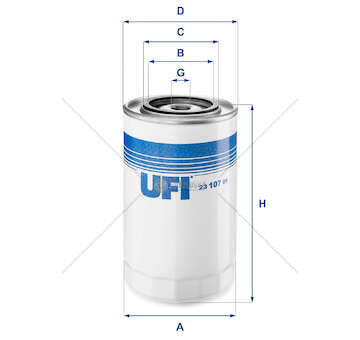 Oil Filter FILTRO OLIO - CP3/130NC Ufi