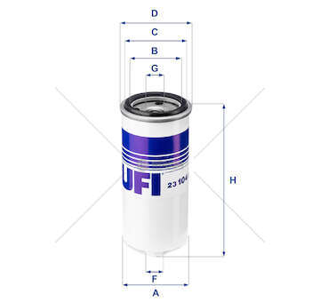 Oil Filter Filtro Olio spin-on Ufi