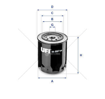 Oil Filter Filtro Olio spin-on Ufi