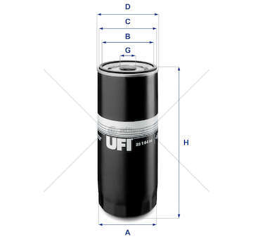 Oil Filter KERAX/MAGNUM/MAJOR/MIDLINER/PR Ufi