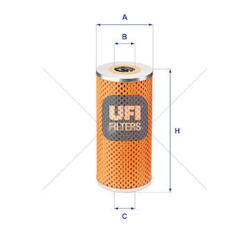 Oil Filter OIL FILTER 187-OC Ufi