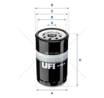 Oil Filter OIL FILTER 465-OS Ufi
