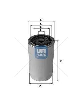 Oil Filter OIL FILTER 675-OS Ufi