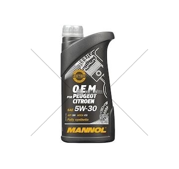 Olej 5W30 - 5w30 mannol energy formula psa acea c3 api sn/ch-4 acea c2 o.e.m. for peugeot citroen 7703-1, 1 l
