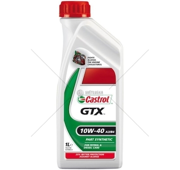 OLEJ CASTROL GTX 10W40 1L A3/B4 CASTROL 14F6F6