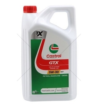 Olej Castrol GTX RN17 5W30 5L Castrol 15F6E5