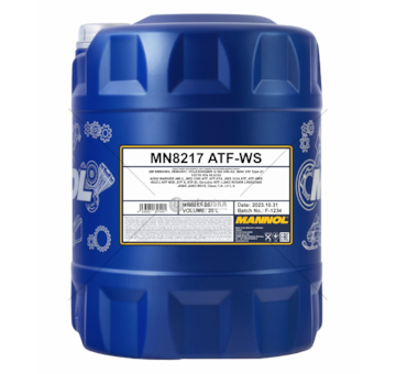 Olej do převodovky ATF WS 20L MANNOL MANNOL MN8217-20