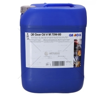 Olej GL4 SAE 75W80 Q8 20L  12752