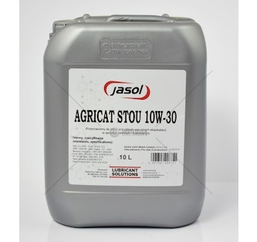 OLEJ HYDR-PRZEKL.AGRICAT STOU 10W30 10L JASOL 5901797908751