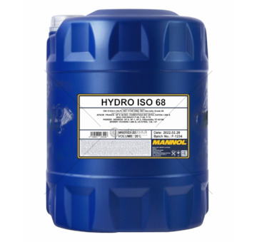 OLEJ HYDRAULICZNY HLP/HM 68 20L MANNOL  MN2103-20
