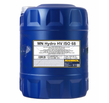 OLEJ HYDRAULICZNY HV 68 20L MANNOL  MN2203-20