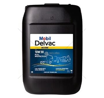 Mobil Delvac Modern Full Protection 10W30 je vysoce výkonný olej pro dieselové motory syntetické technologie, který pomáhá prodl